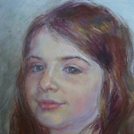 Little Readhead, pastel
