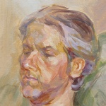 Portrait of Peter, oil