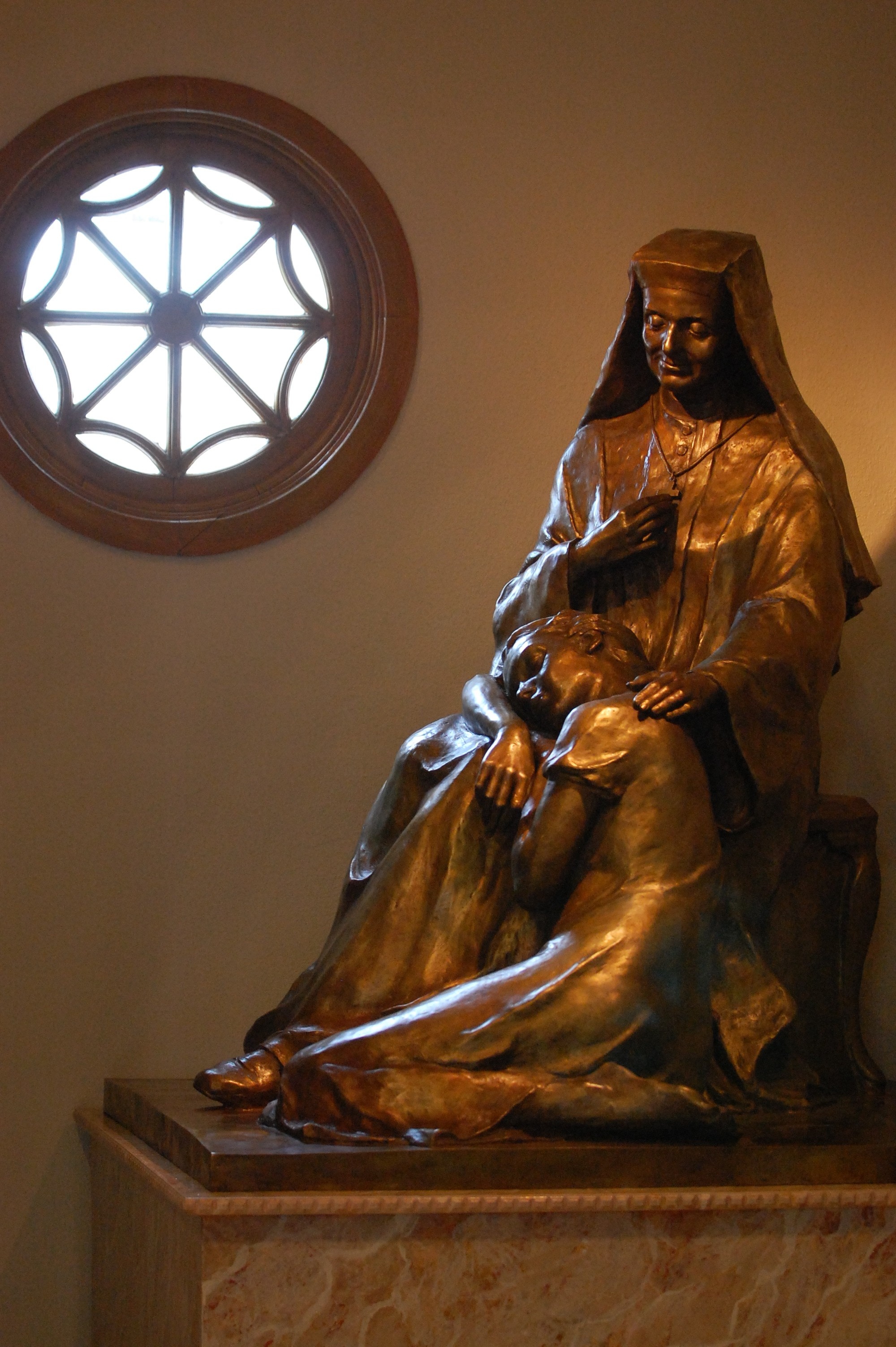 Statue of St. Leonie Aviat