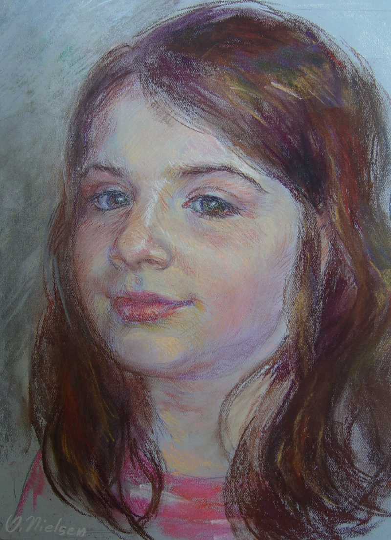 Little Redhead, Pastel