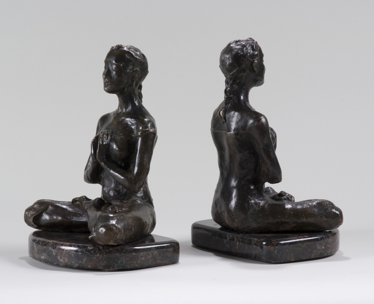 Lotus Pose Bookends