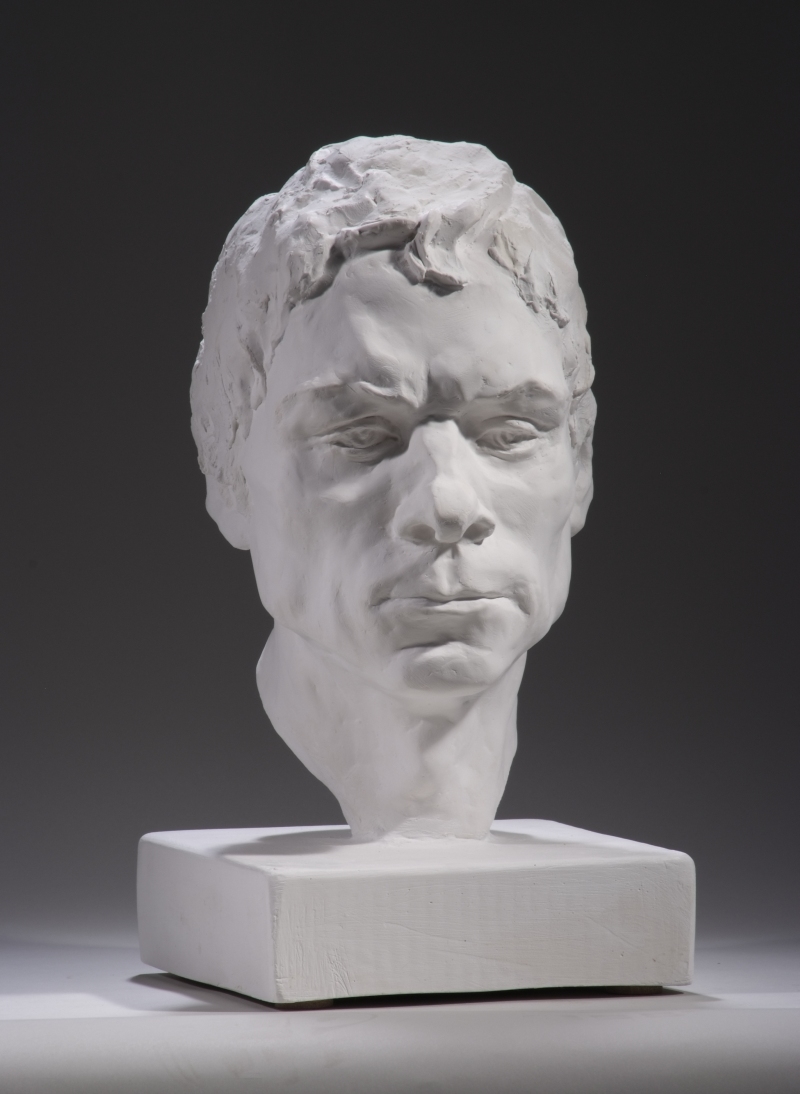 Portrait of Tom, hydrocal