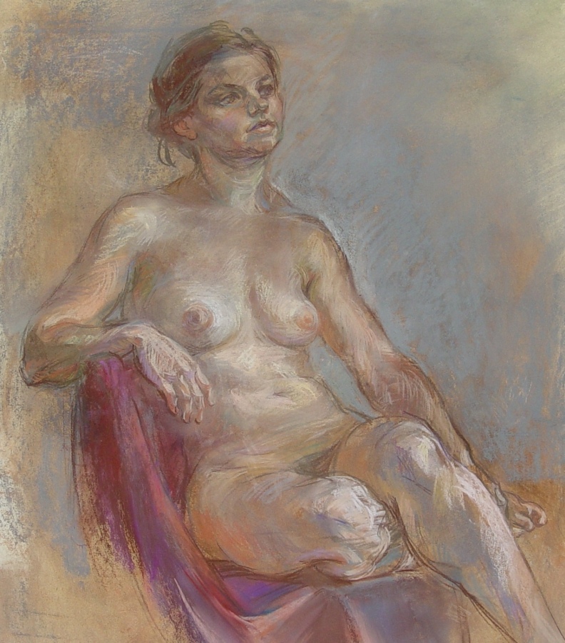 Reflection, Pastel