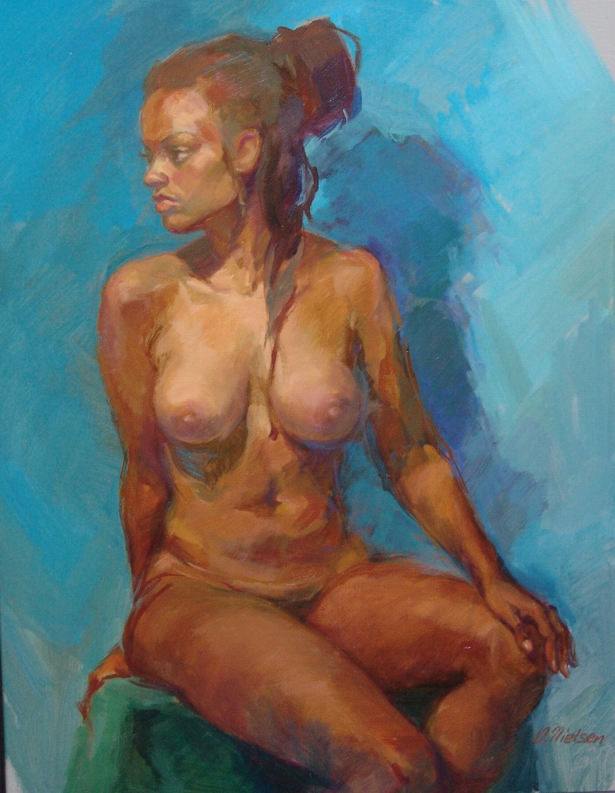 Restless, oil, 28x22