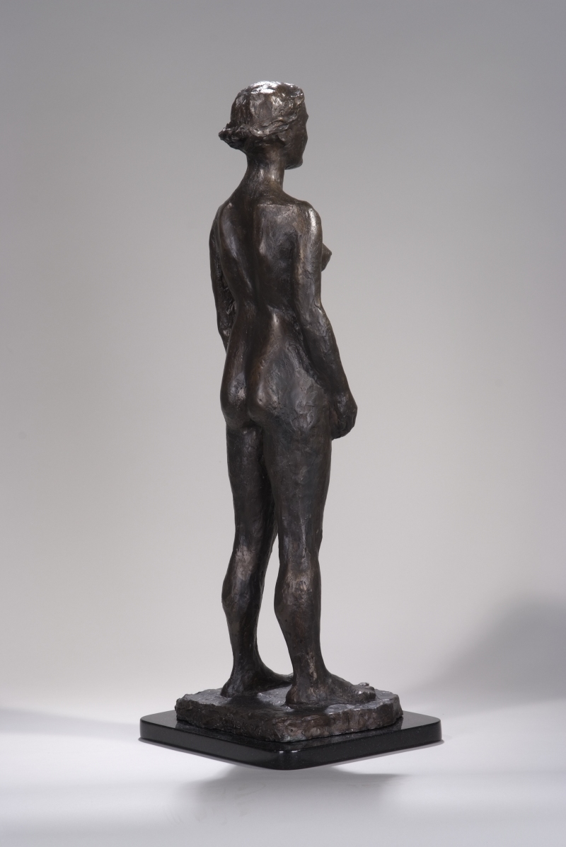 Standing Nude, bronze, second view