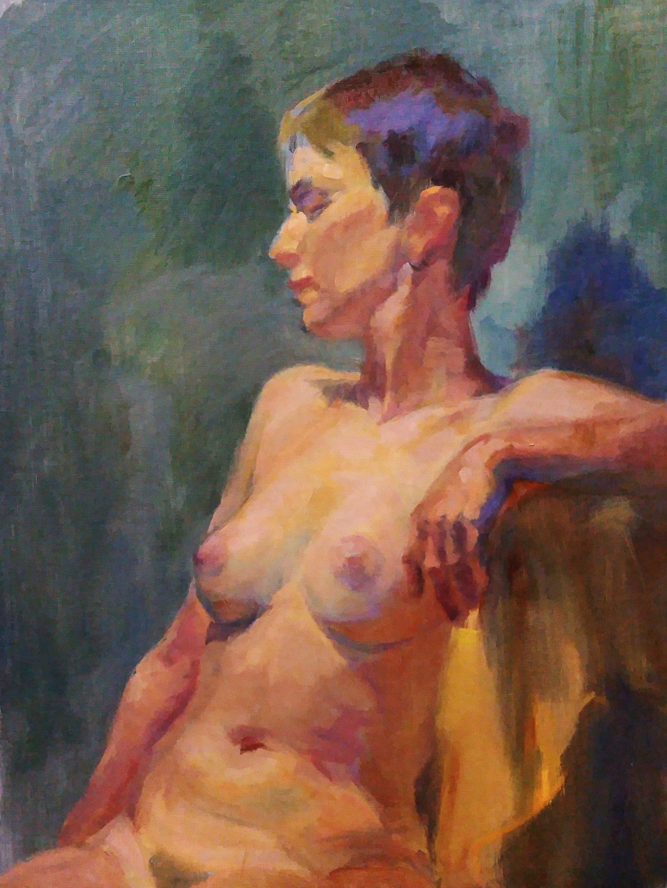 Danielle, Oil, 20 x 16