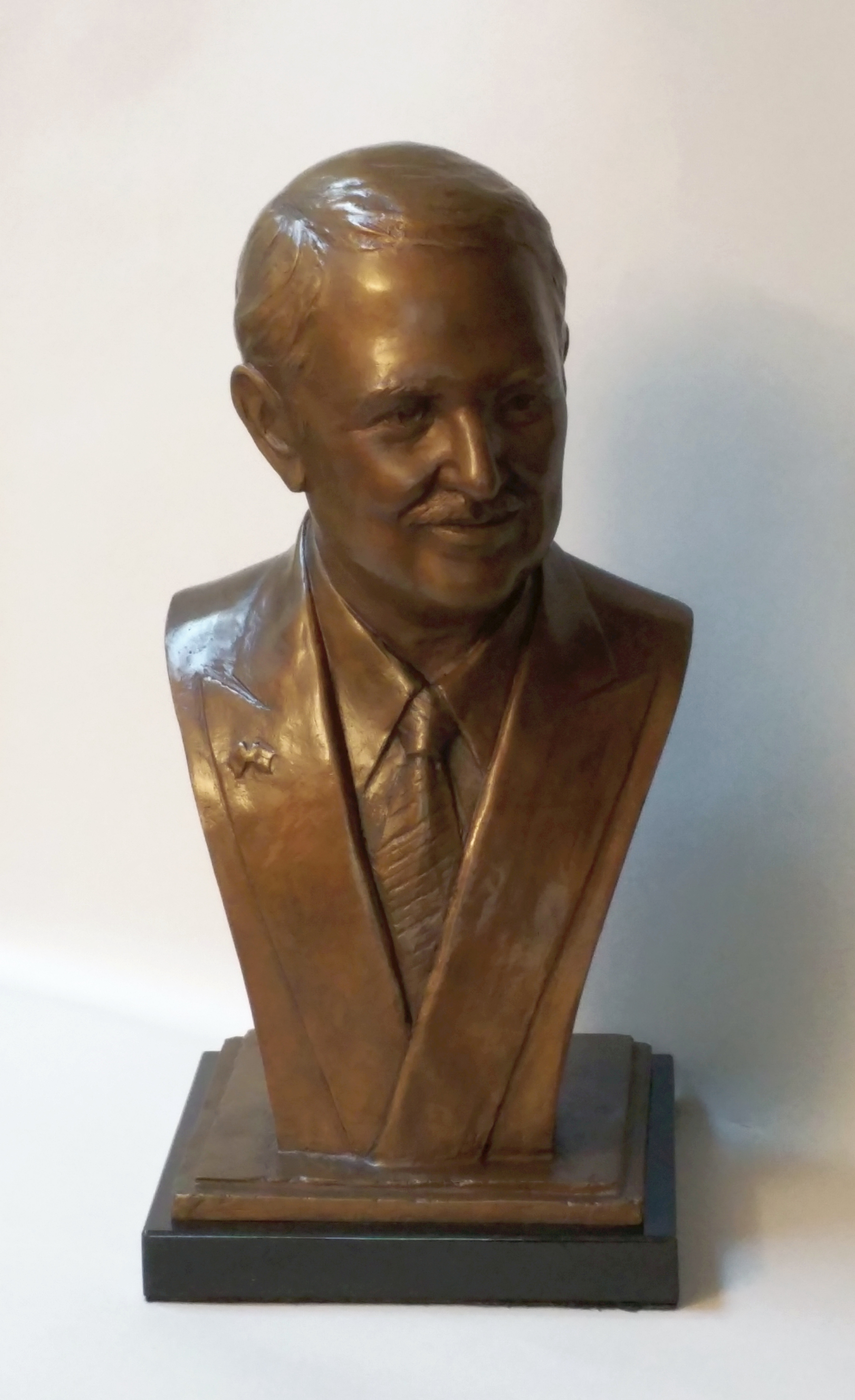 Philanthropist, Bronze, 20 x 9 x 9